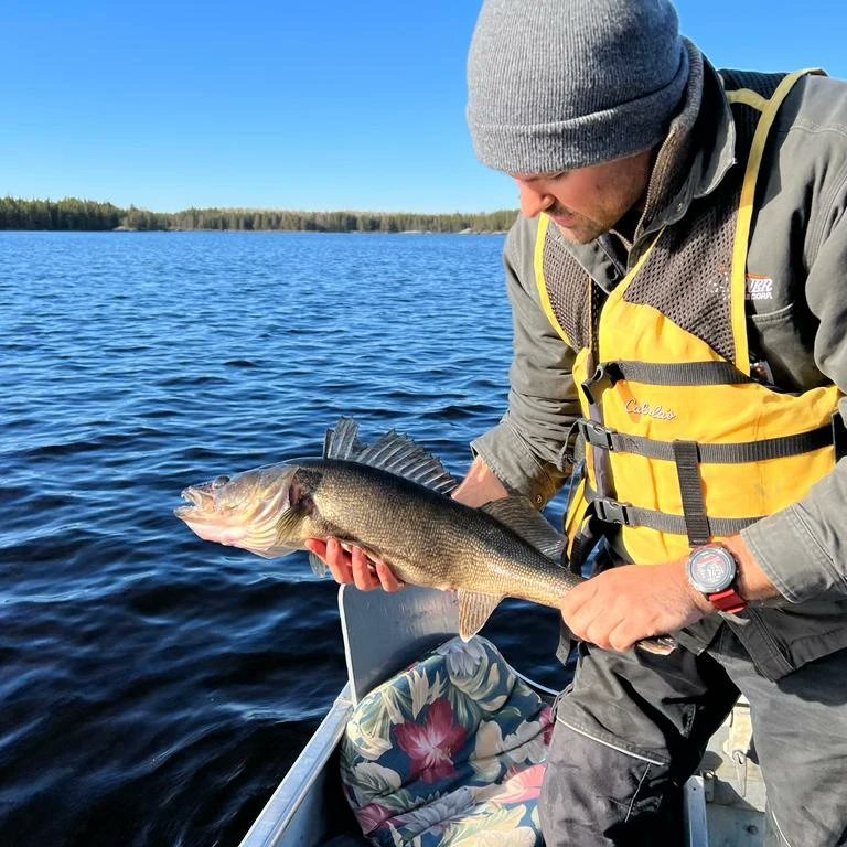 Letwin_Ly's tweet photo. Had a great weekend chasing some fall pickerel with my dad and brother! We sure lucked out with some fantastic weather. https://t.co/KtXLjOpngg