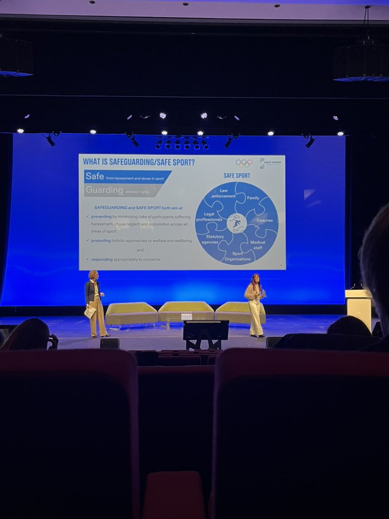 abi_jaques's tweet photo. Day 1 of the Safe Sport Symposium in Liverpool. So good to hear from so many great speakers and to learn from their experiences. Looking forward to tomorrow 😊 https://t.co/n3zNYYjSnZ