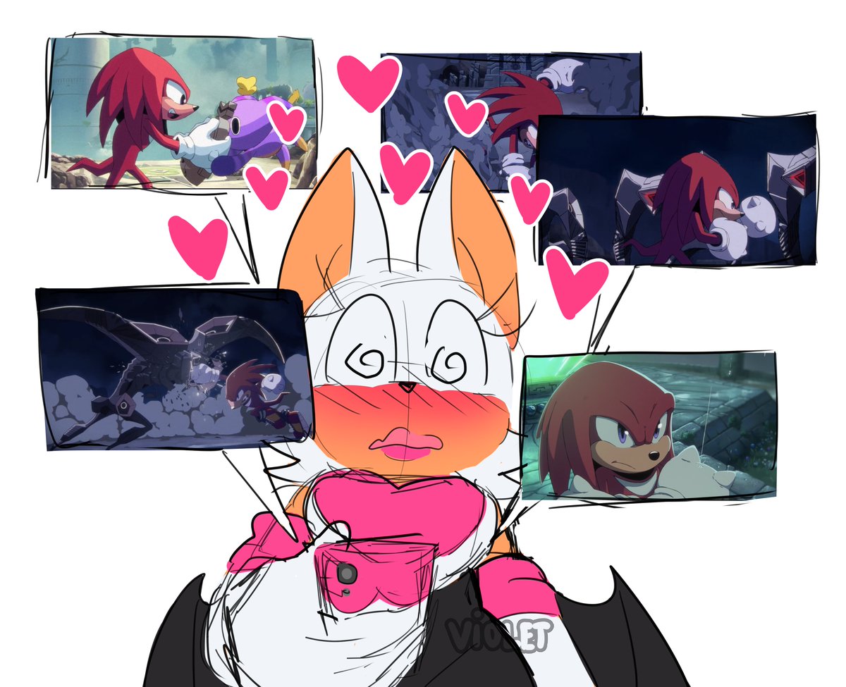 rouge reacts to the sonic frontiers prologue (real) 