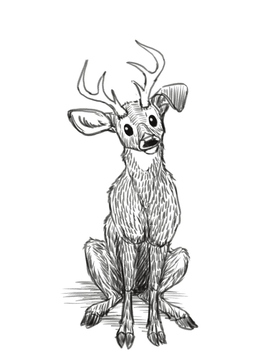 What if deer had floppy ears?