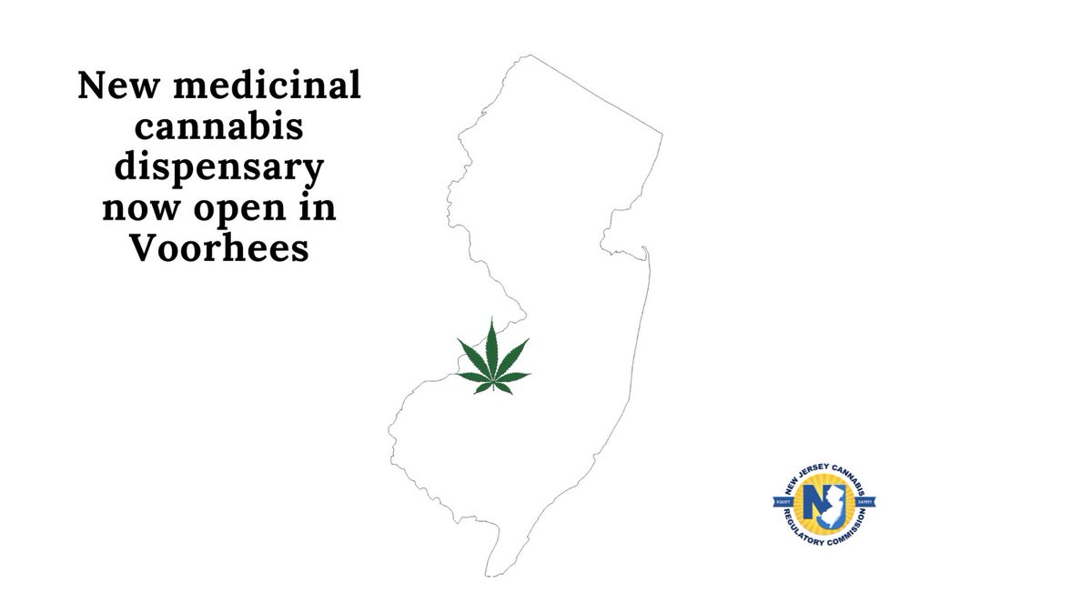 Sweetspot is now open. Visit our directory bit.ly/NJDispensaries for all the state's licensed medicinal and recreational dispensaries.