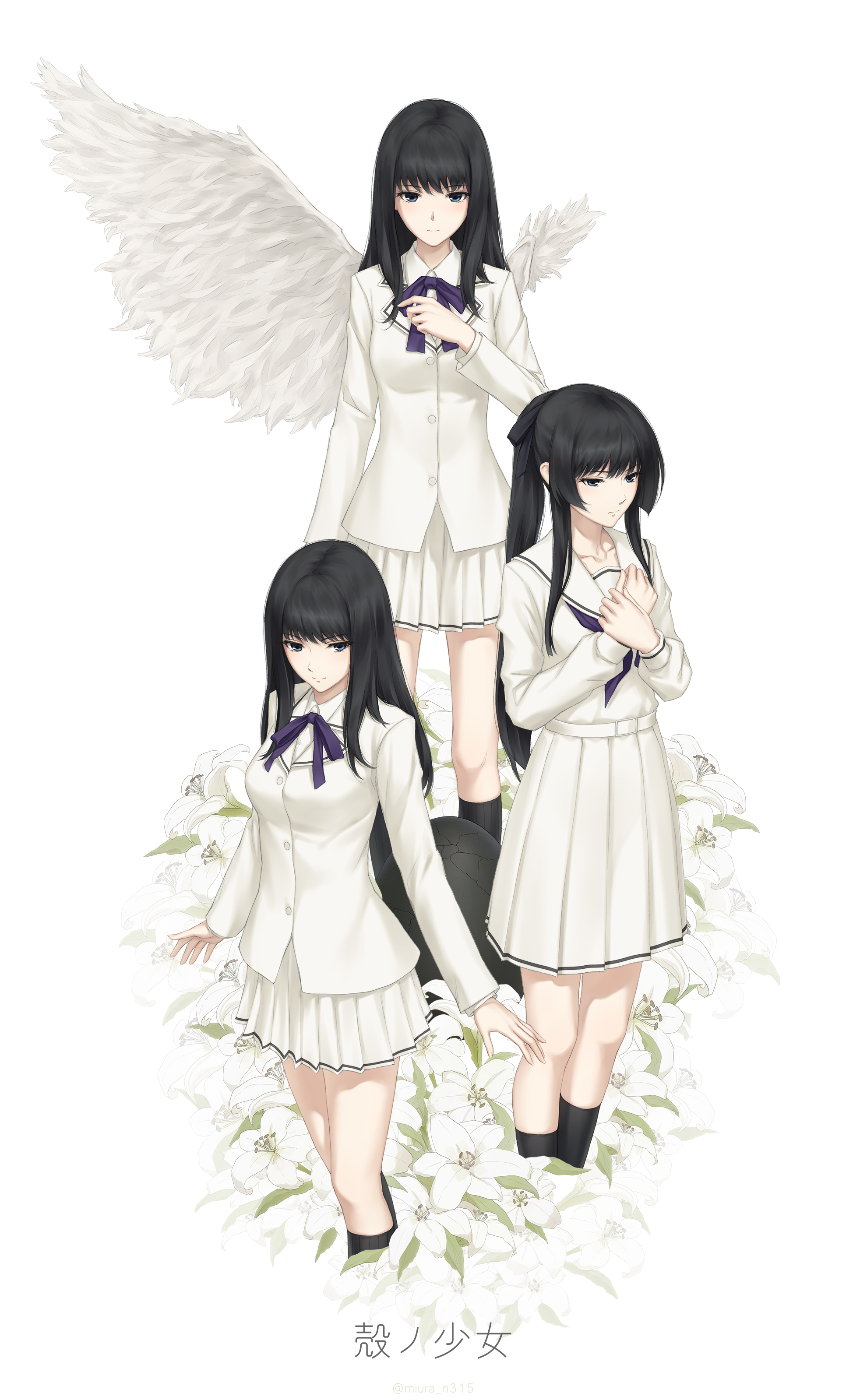 Innocent Grey 花葬 画集 殻ノ少女 虚ノ少女 天ノ少女 FLOWERS