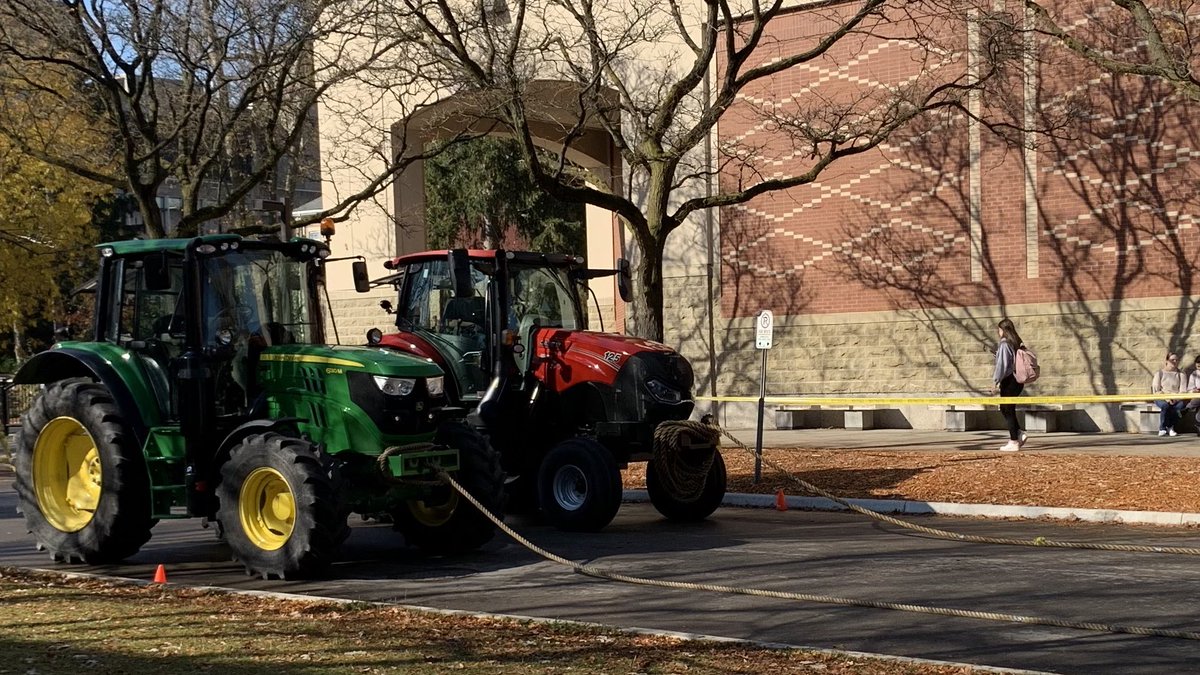 OntAg's tweet image. We’re here at the OAC Tractor Tug for Tots charity event!

This event is run by the Student Federation @UofGuelphOAC.

We’re proud to be a sponsor for such an amazing charity event raising money to support @BBBSGuelph! 

@OACTractorTug @uofg #OntAg #AgTwitter