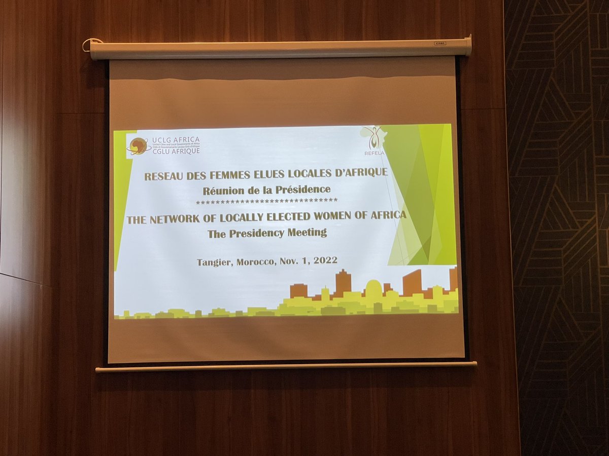 UCLGAfrica's tweet photo. Presidency Meeting of  #REFELA in Tangier, lead by The president @LoweMayor 👇🏽 @MARHELELANGA @AMPCC2 @macouradao https://t.co/JT7S9i36uz