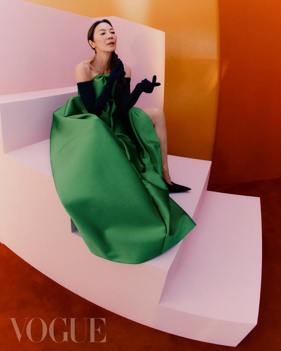 FilmUpdates's tweet photo. Michelle Yeoh photographed by Agnes Lloyd Platt for Vogue Taiwan https://t.co/BVkxqvvH9a