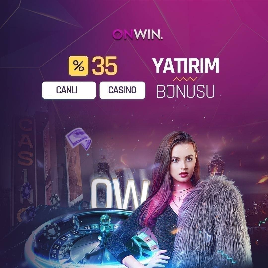 💜ONWİN'DE CANLI CASİNO HEYECANI %35 DAHA FAZLA! 💥%35 CANLI CASİNO YATIRIM BONUSU FIRSATI SİZLERLE! 🎮ONWİN CANLI CASİNODA KAZANMANIN KEYFİNİ ÇIKARIN. ⭐️Giriş : rebrand.ly/101TLbonus 📲 OnwinAPP : linktr.ee/onwinapp