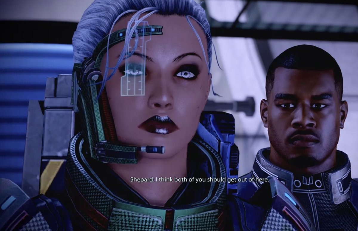 NellaKrios's tweet photo. N7 day is in a week so I dove back in with my favorite girl because I MISSED HER.
Why does Anderson love Kaidan more than Shepard?
#MELE #MyShepard #N7Week https://t.co/NTQjN1rTkf