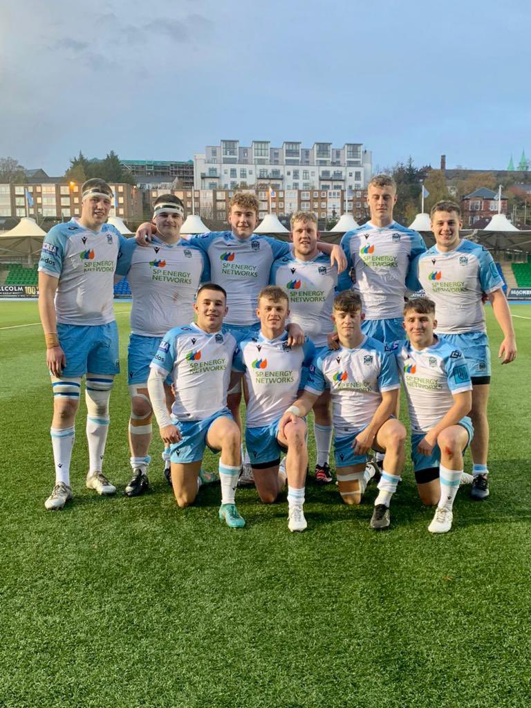 GlasgowHawks1's tweet photo. Ten of the best 10 Hawks help @GlasgowWarriors beat @EdinburghRugby 32-12 in Under 19s 1872 Cup Clash https://t.co/GiV8Wheh2B