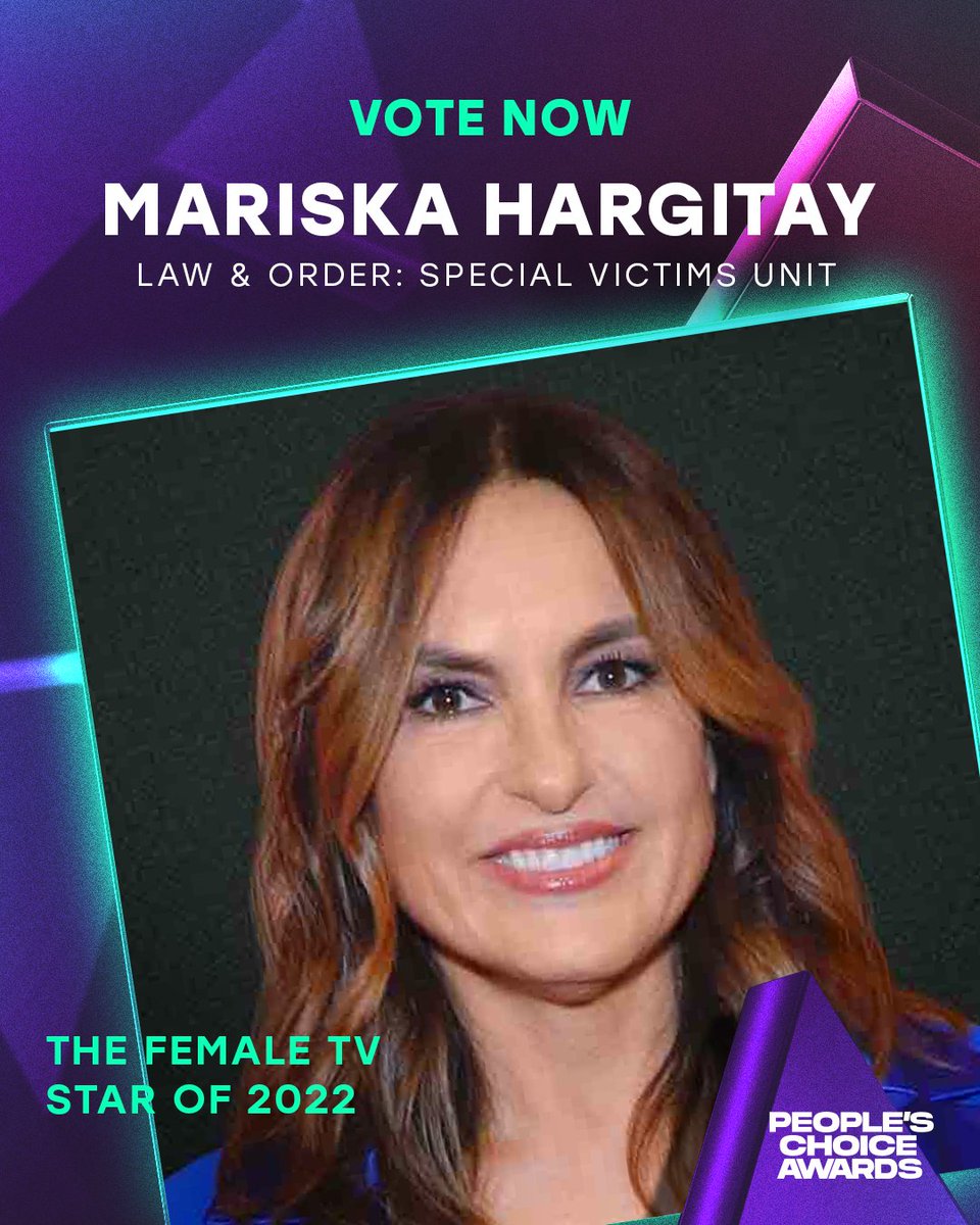 Vote for @Mariska as The Drama TV Star &amp; The Female TV Star of 2022! votepca.com