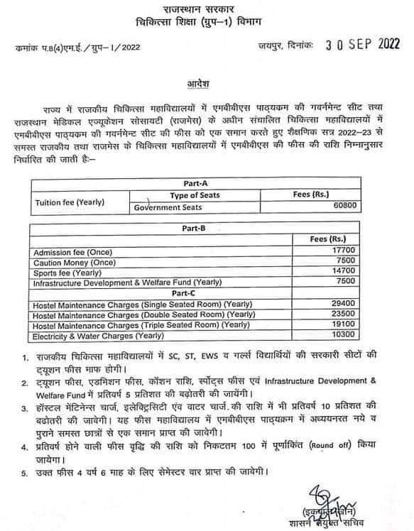 DrBhamoo's tweet photo. राजस्थान सरकार द्वारा मेडिकल स्टूडेंट्स की सालाना फ़ीस बढ़ाकर पिछले 5 वर्ष में ही लगभग 34 गुना कर दी गयी । कुछ साल पहले प्रयास भी किये हमने... मौका है उन्हीं प्रयास को एक बार फिर हवा देने का...... वरना तो ऐसे ही बढ़ती रहेगी
@sarkari_doctor https://t.co/OGVFIG2YEf