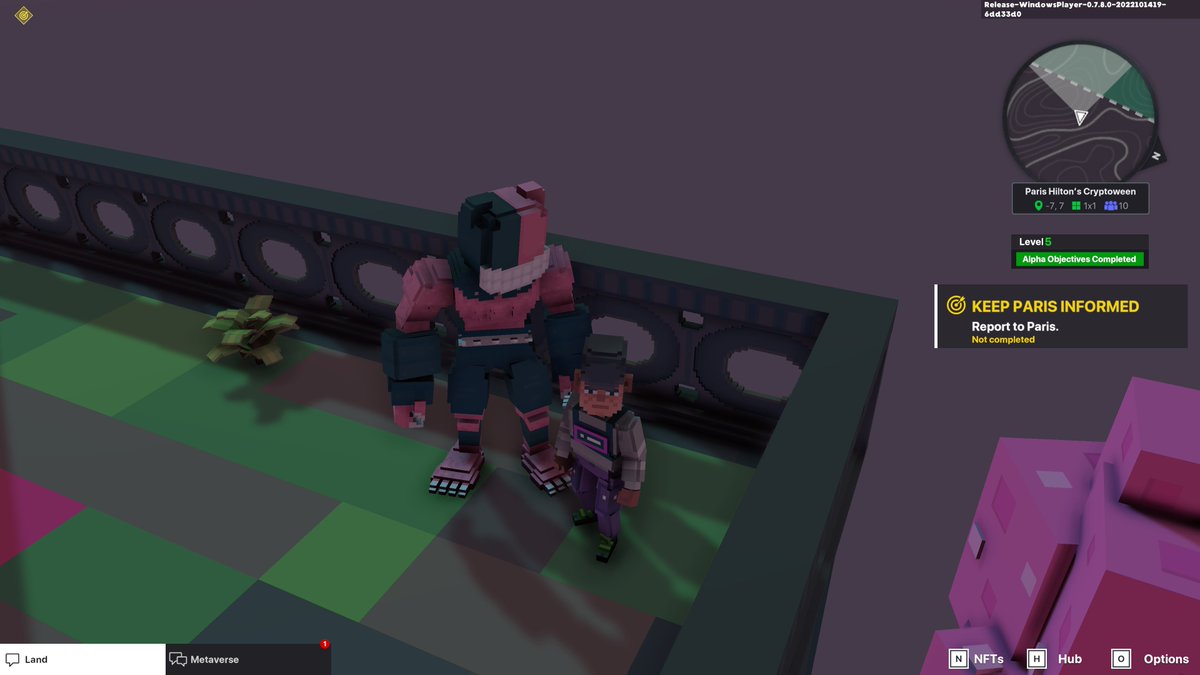 grayfan3344's tweet photo. @TheSandboxGame I just participated in the Paris Hilton  #Cryptoween Event. I found Grralh check out my screenshot below!
🎃👇 https://t.co/izX1PykLhf