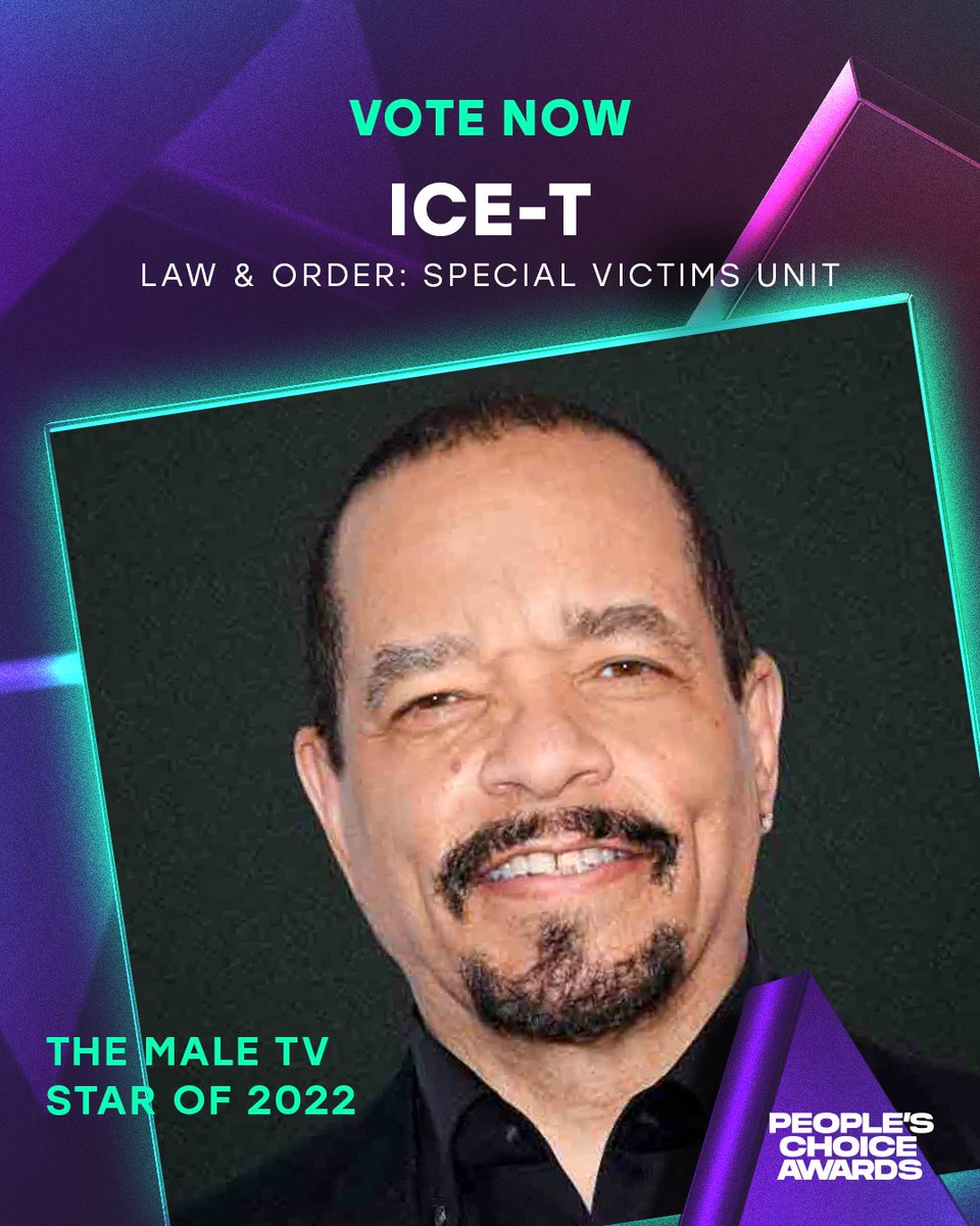 Vote for <a href="/FINALLEVEL/">ICE T</a> as The Male TV Star of 2022! votepca.com