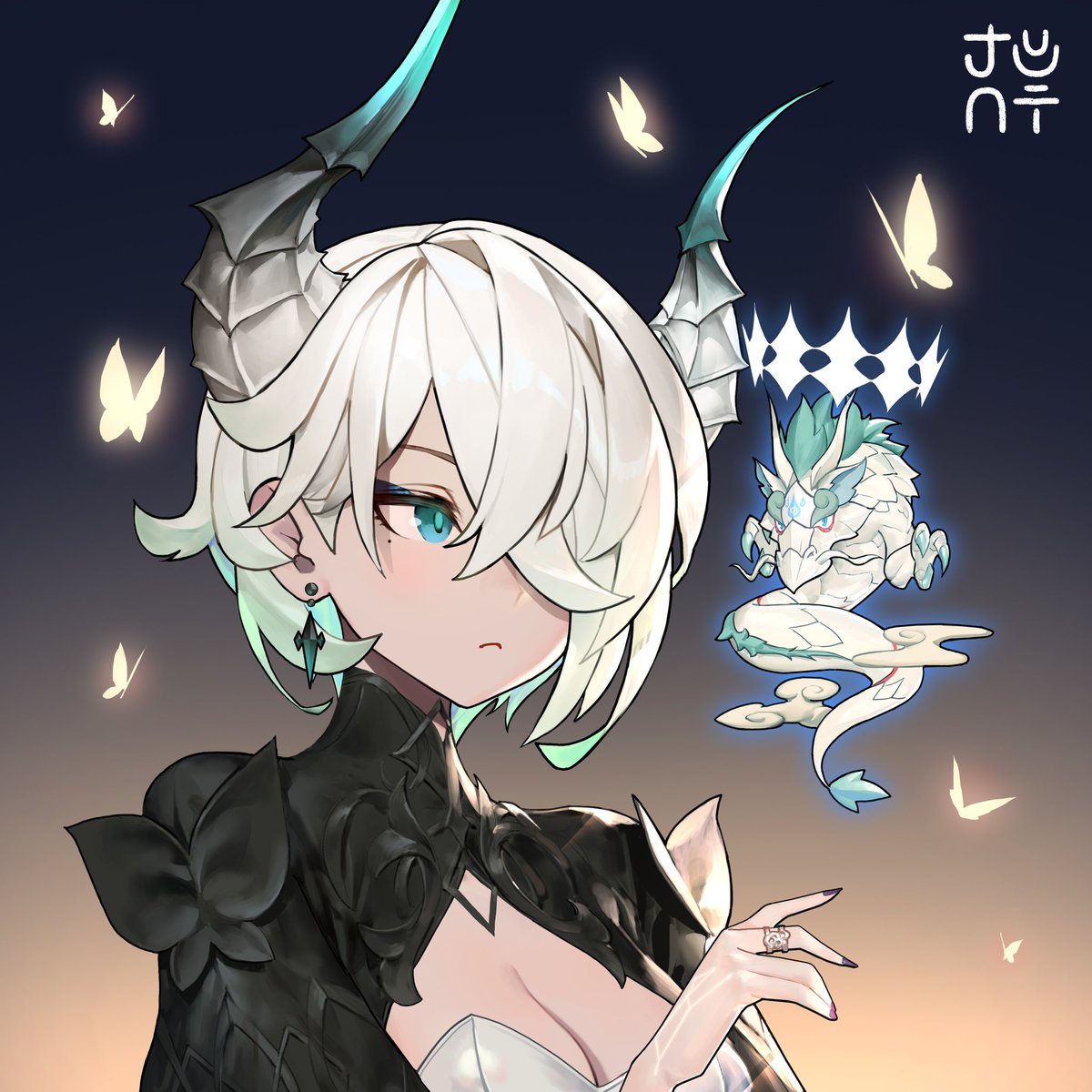 Yona, the Dragon Zodia 
Stay tuned, JUUNI Tales Chapter 3 📚
#JUUNI #JUUNITales