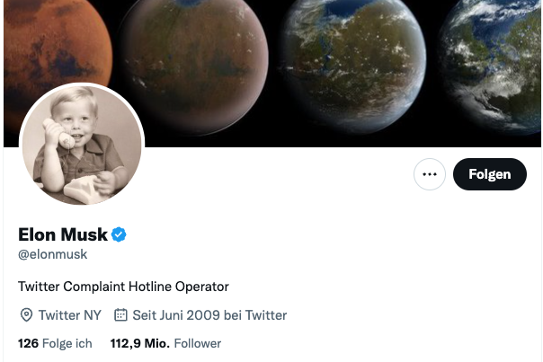 Was ich ja wirklich außer seiner Liebe zur Meinungsfreiheit an @elonmusk mag, ist sein Sinn für Humor. 😅