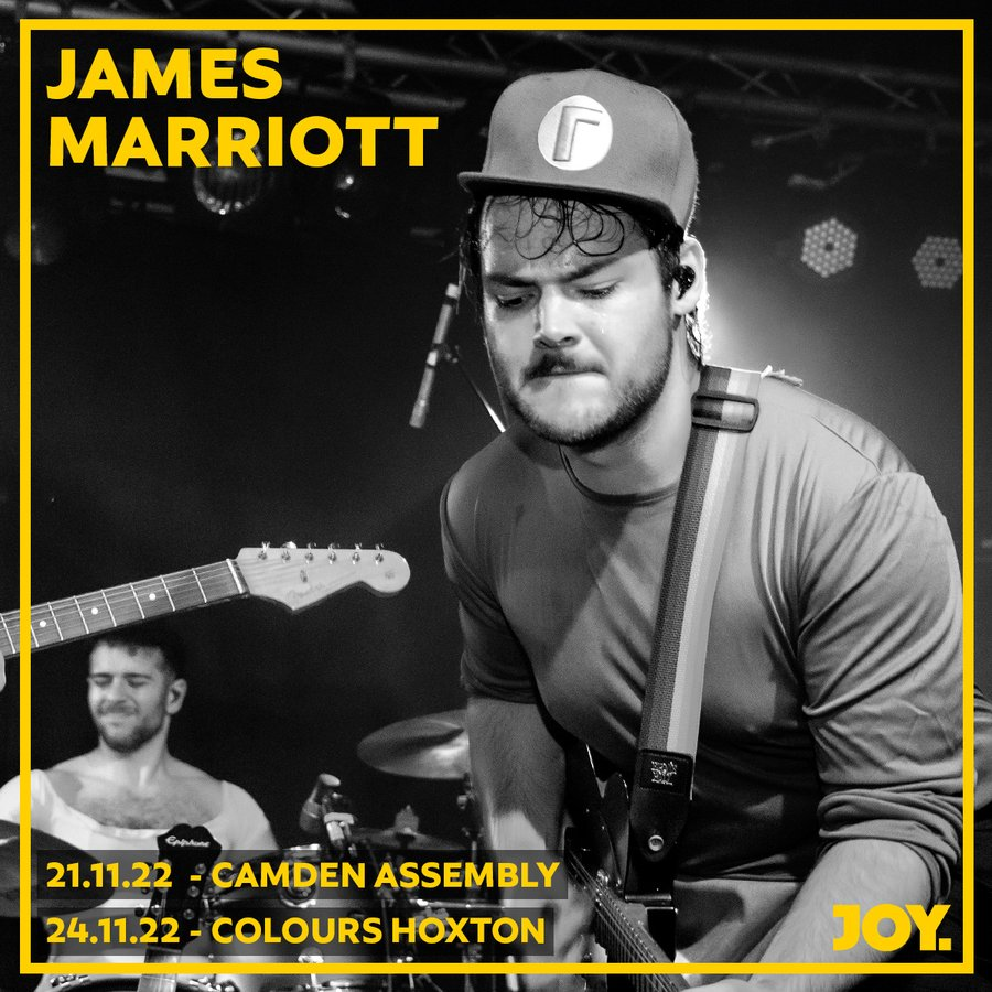James Marriott on Twitter "London. 21st and 24th of November. Tickets out now."