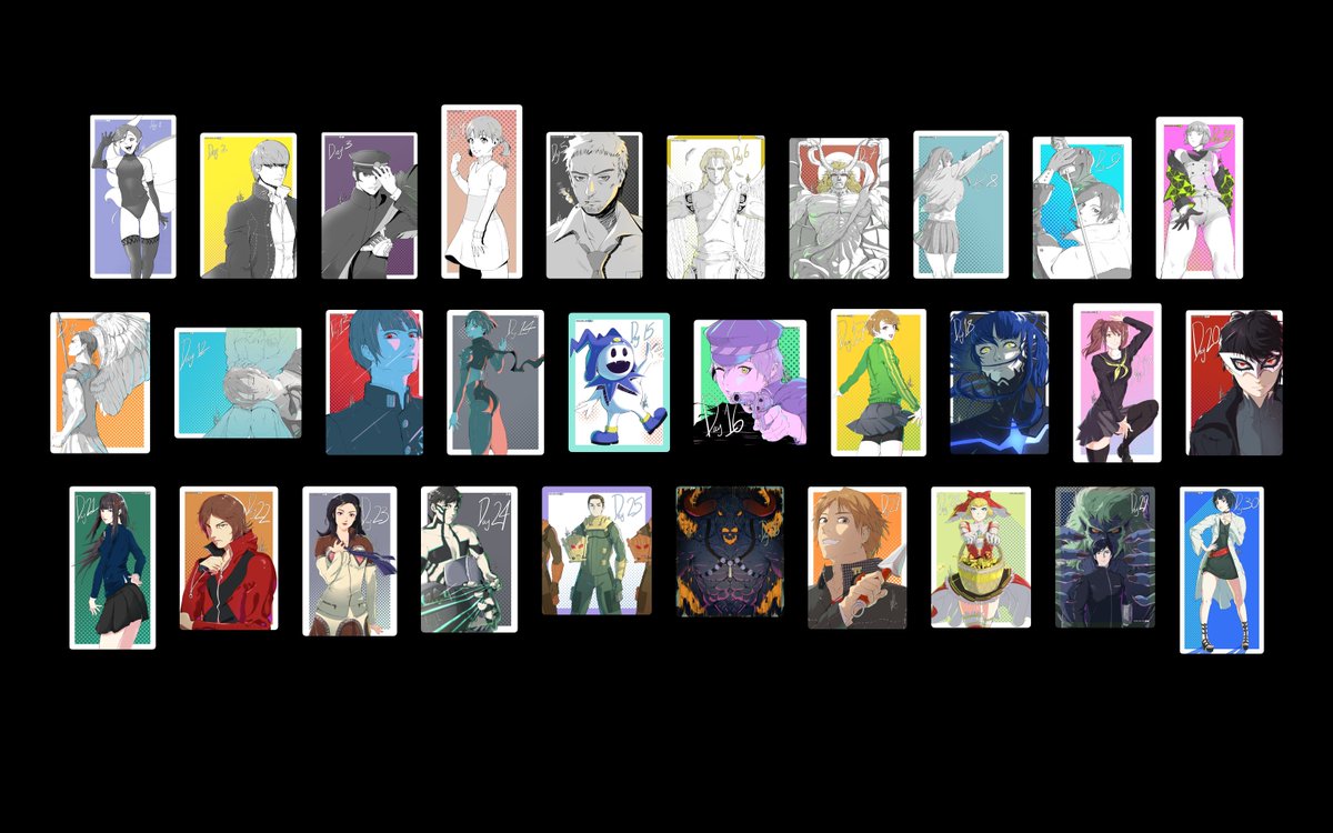 Elite_Adam_Kun's tweet photo. Here are all 31 illustrations I did for #SMTober 
I would like to thank @Vendi_MM for creating the prompt list!
Which one is your favorite?
#ShinMegamiTensei #MegamiTensei #AtlusFaithful https://t.co/sZUKiXRzQ1