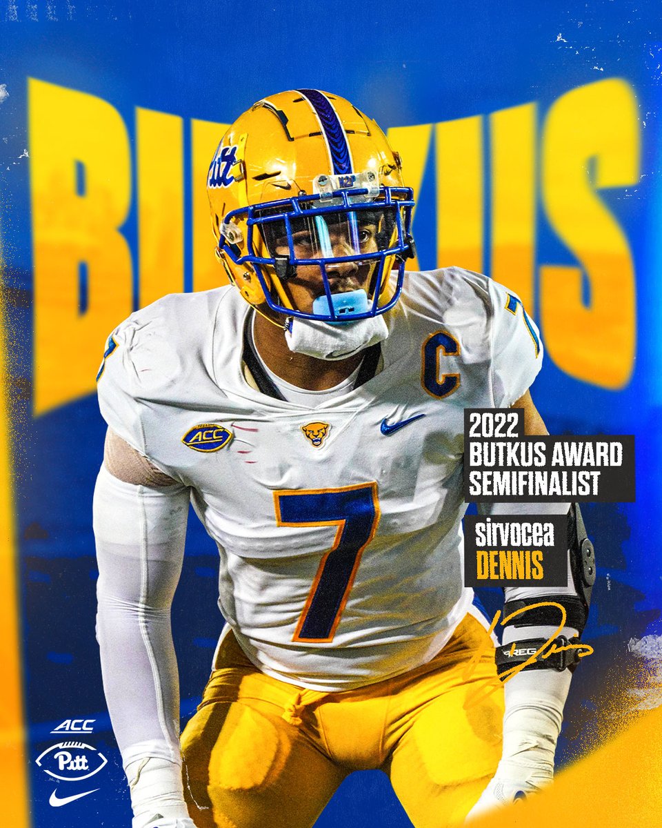 Butkus Award 🏆 Semifinalist

Nation's Best Linebacker ✨

SirVocea Dennis » <a href="/Sirvocea/">Voss</a> 

58 TKL, 8.5 TFL, 5.0 Sacks 📈

#H2P » <a href="/thedickbutkus/">Dick Butkus</a>