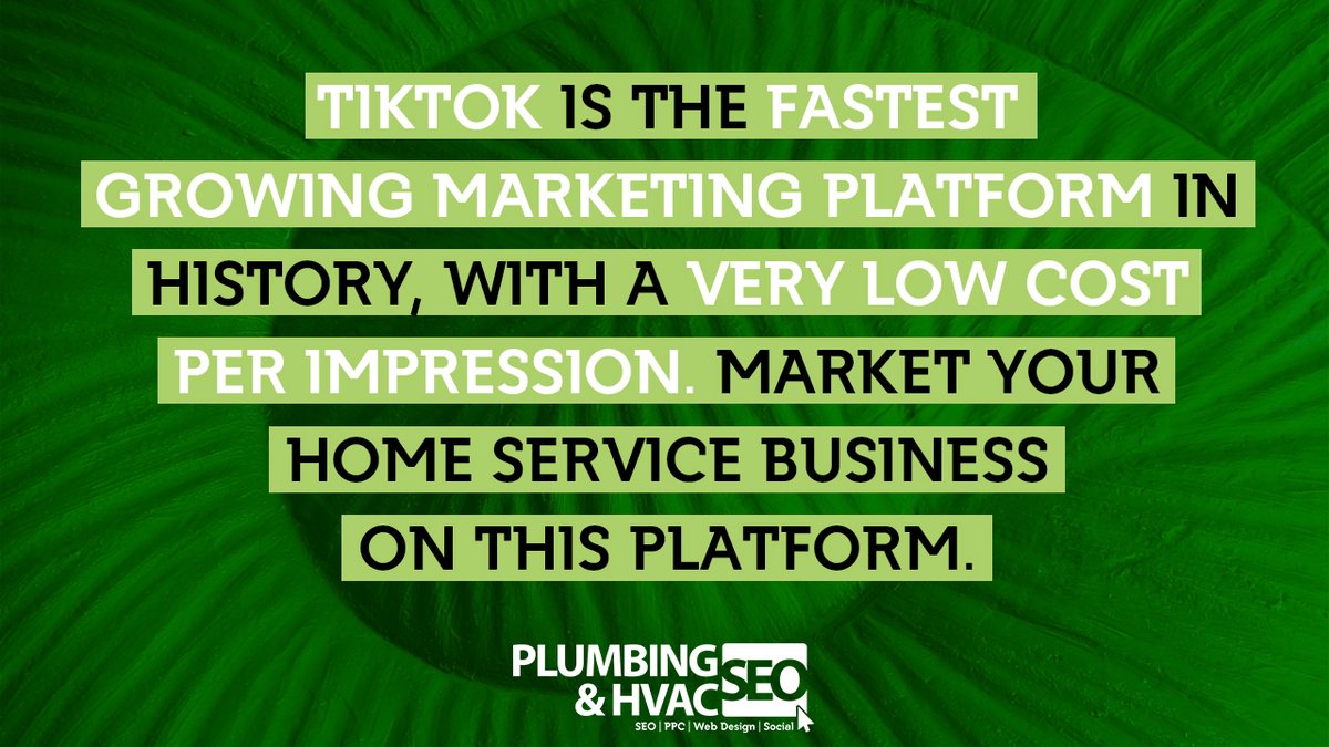 plumberseo's tweet photo. So, if you're looking for a way to reach new customers, Tik Tok is definitely worth considering. Want to improve your social media presence online? Let us help you by scheduling a free 1-on-1 session with us at https://t.co/yfyQJaKxE9 https://t.co/Eot9UvovVG
