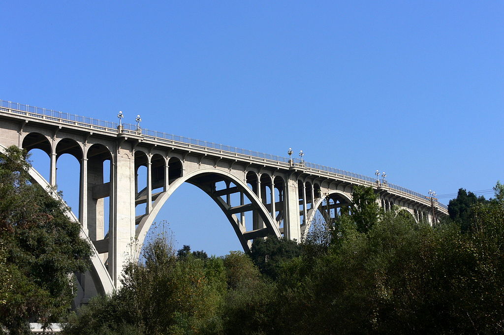 Did you know that November was #NationalBridgeMonth? Check out the Colorado Street Bridge in Pasadena, CA. When built in 1912, its 150-foot-high arches led to it being the highest concrete bridge at the time. #resilience