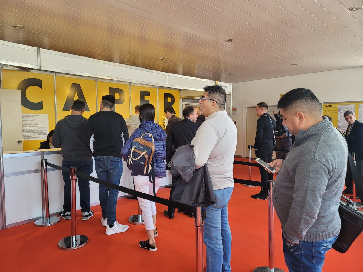 CAPERShow's tweet photo. ¡Te esperamos en #capershow2022! 

Lunes 1, martes 2 y miércoles 3 de noviembre, de 12 a 20 hs, en el Pabellón 5 del @CCostaSalguero 

Entrada libre y gratuita con acreditación previa
https://t.co/4u7hbPOzny https://t.co/5kk1OPS4Pq
