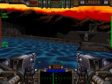 theorangecase's tweet photo. #OTD in 1996 Necrodome by #RavenSoftwareCorp. was released.
Car combat and FPS combined with arena objective missions, with added Co-Op and Multiplayer.
Driving with a friend manning the turret was pretty awesome.
#Gaming #Games #Gamer #retrogaming #retrogames #retrogamer #win95 https://t.co/7WGnx9hSds