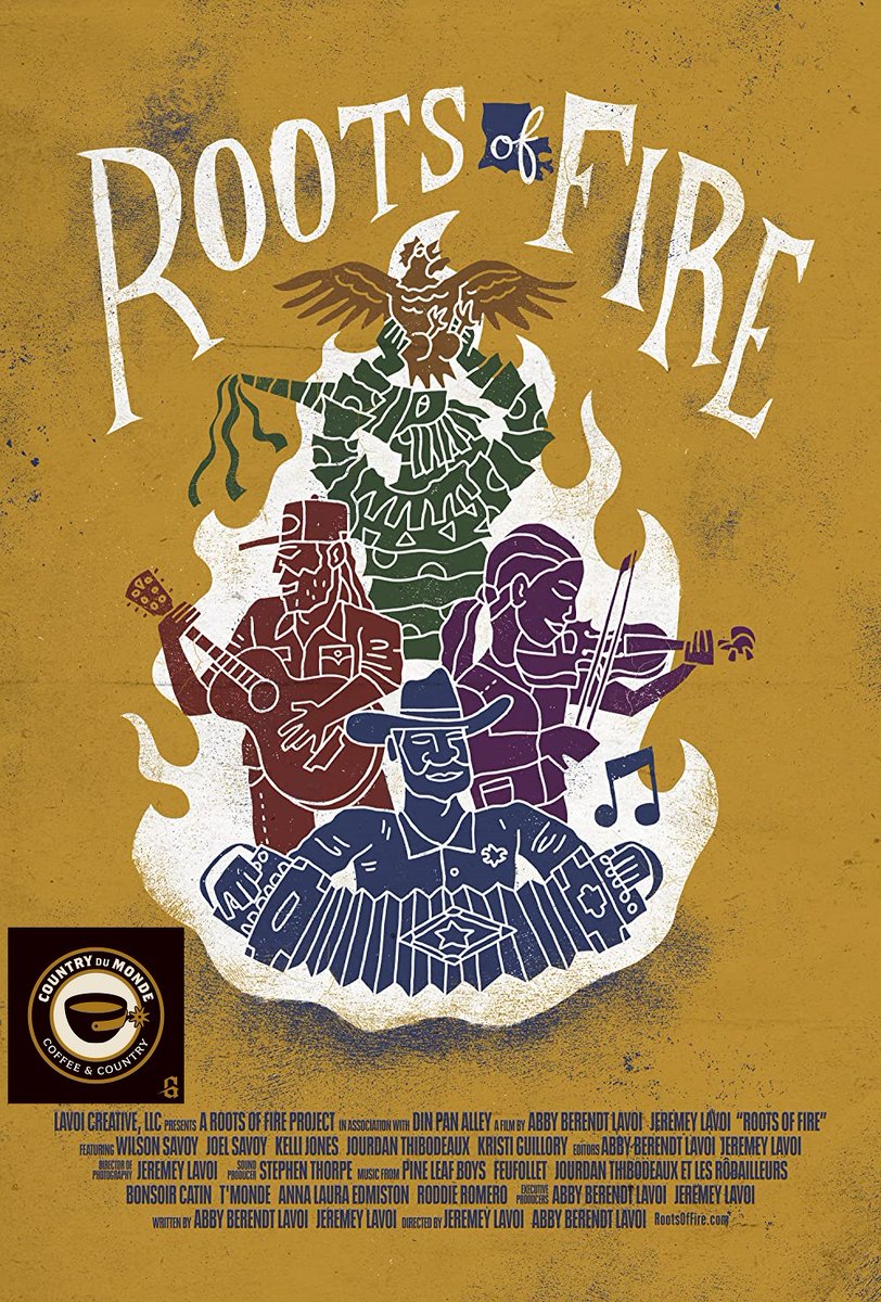 Country Du Monde on at NOON Central on <a href="/GimmeCountry/">Gimme Country</a> and <a href="/iHeartRadio/">iHeartRadio</a> Today I'm speaking with <a href="/AbbyMoriah/">AbbyMoriah</a> and <a href="/jeremeylavoi/">Jeremey Lavoi</a> ! <a href="/LavoiCreative/">Lavoi Creative</a> has an amazing documentary out now called <a href="/RootsOfFire/">Roots of Fire</a> will be showing on 11/6 at <a href="/BroadsideNola/">The Broadside NOLA</a> and 11/8 at <a href="/BroadNOLA/">The Broad Theater</a> Up First: