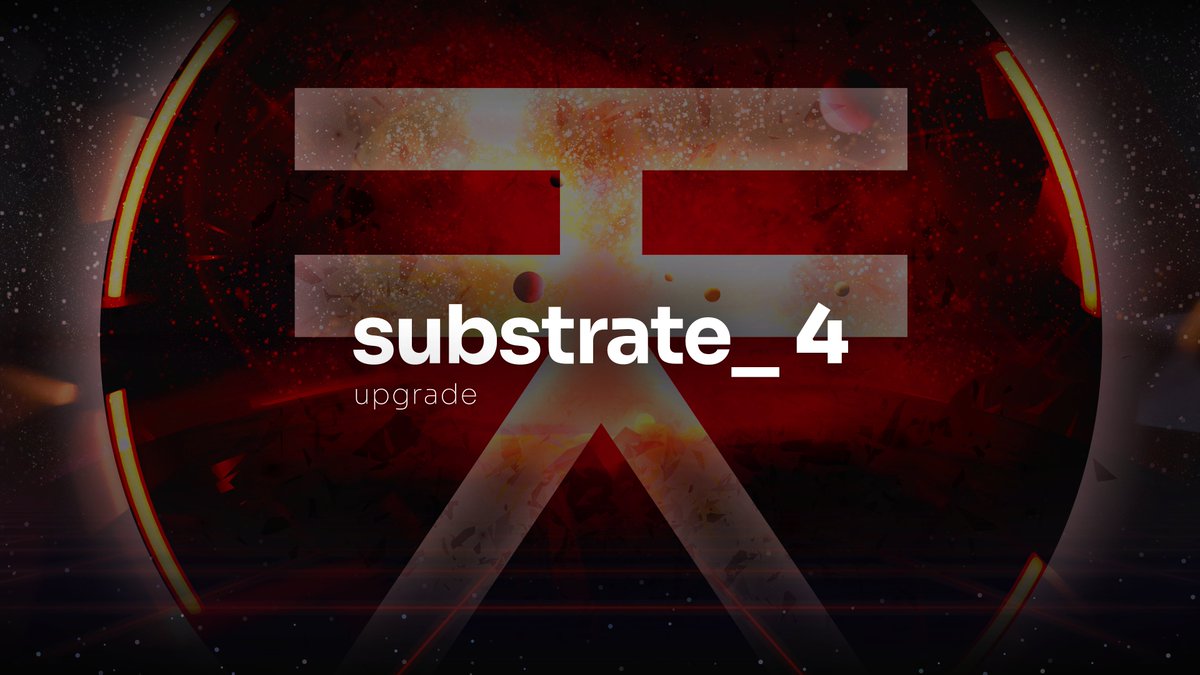 sora_xor's tweet photo. Great news! @substrate_io version 4 is now on the testnet and you can already try it on https://t.co/X7Kt28pafY!☄️

This also means that validators need to update their nodes ahead of the mainnet release. Heads up, we'll let you know when you can start🔄

Stay tuned for more! https://t.co/YHFIsUOKVW