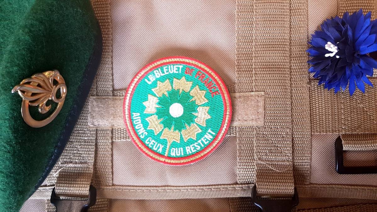 #EnLeurSouvenir #MoreMajorum : Cette année, commandez votre Patch brodé Légion Étrangère sur le site de la boutique Bleuet de France Ici : boutique-bleuetdefrance.fr/inspiration-mi…