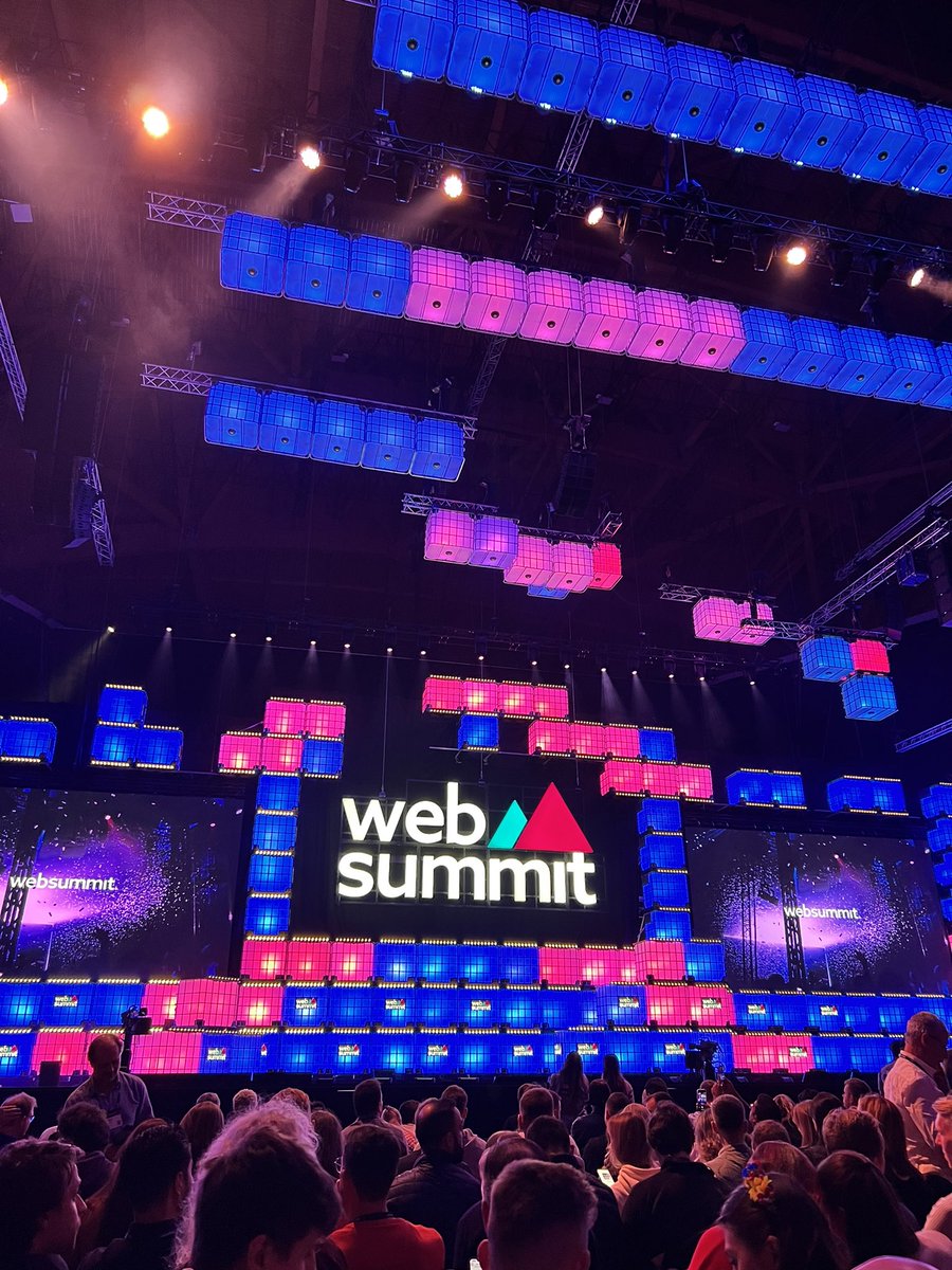 #WebSummit2022 c’est parti pour le kick off opening