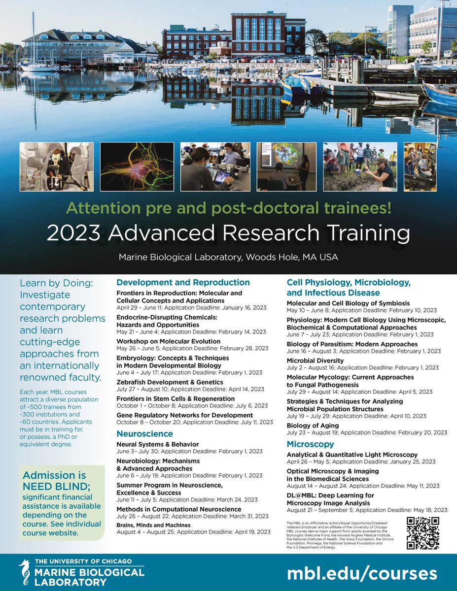 Marine Biological Laboratory (MBL) tweet media