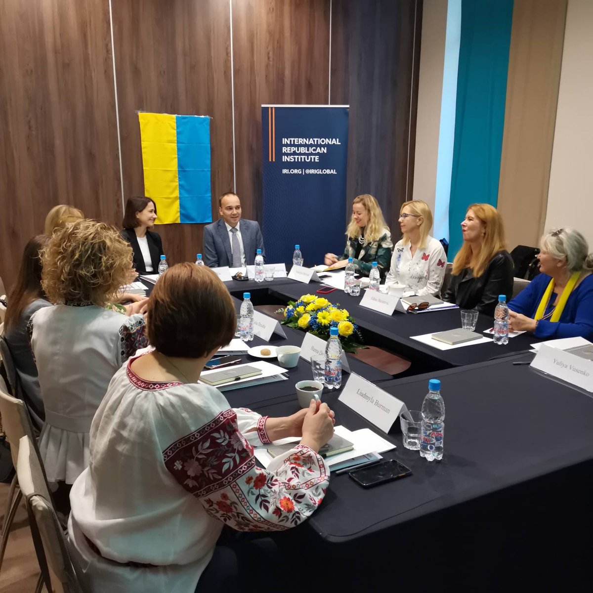 We are grateful to our partners from <a href="/Ainicijativa/">Atlantska inicijativa</a> Edina Becirevic and Majda Halilovic, and <a href="/PCRCBiH/">Post-Conflict Research Center (PCRC)</a> Velma Saric and Tatjana Milovanovic for sharing their experience with our guests from Ukraine. An emotional and important exchange for everyone. <a href="/IRIglobal/">International Republican Institute</a> <a href="/wdn/">Women's Democracy Network</a>