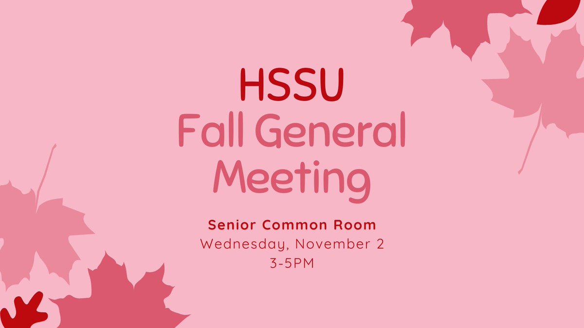 Health Studies Student Union tweet media