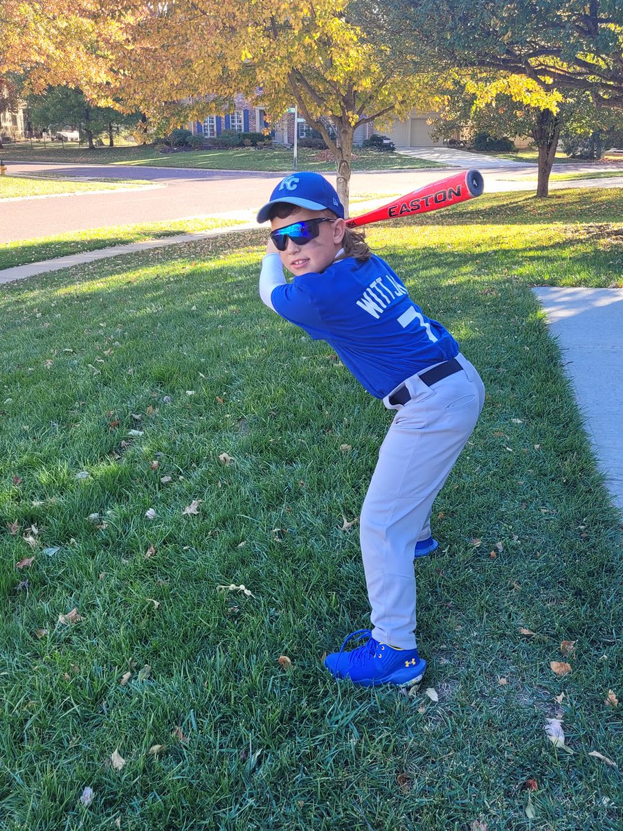 NPlatko's tweet photo. @BwittJr Our son dressed up as his favorite player for Halloween.  Had to shop him into the stadium.  Looking forward to next season! https://t.co/RWEsULE3Lt