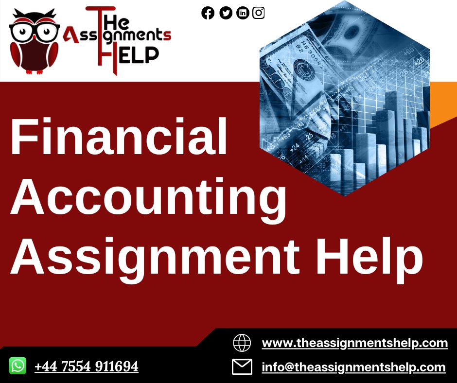 tasignmentshelp's tweet image. Be confident! Because you choose our Financial Accounting Assignment Help.
Order Now.
#financialaccounting #financialaccountingassignmenthelp #onlinefinancialaccountingassignmenthelp #financeaccountingassignmenthelp #assignmentwritinghelp #assignmenthelp #theassignmentshelp