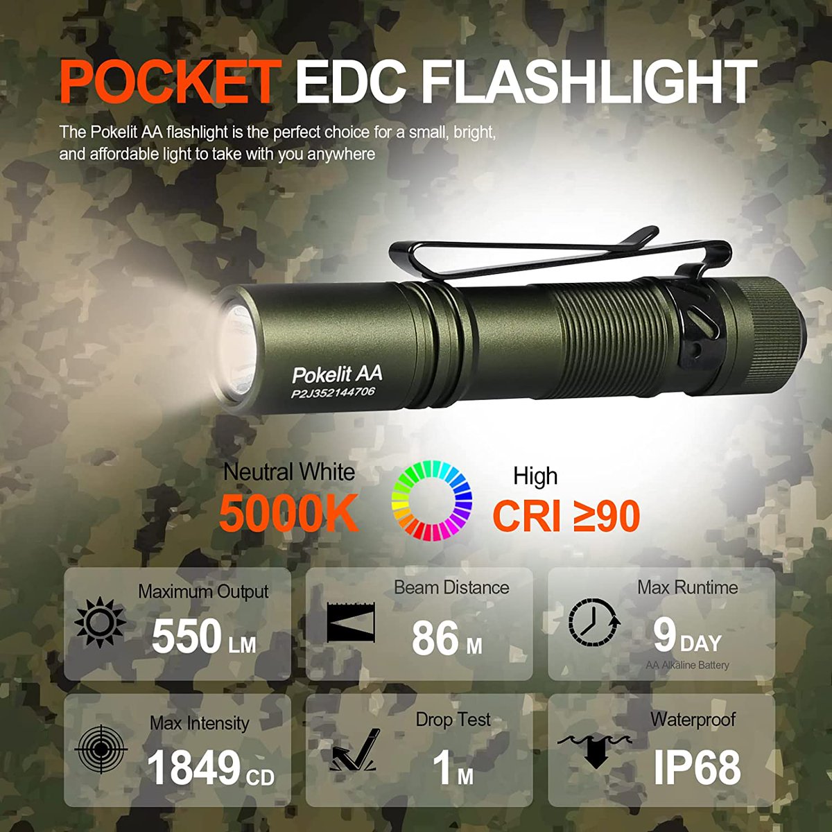 todderbert's tweet photo. The Acebeam Pokelit AA is on Sale for $16.95 at Amazon: https://t.co/VYgk6Jcbba
Nichia 219F High CRI LED. 14500 Type C Battery Included. Great Backup EDC.
#acebeam #pokelit #aa #14500powered #nichia #219f #backup #edc #led #highcri #flashlight #deal https://t.co/9b6Jla8rRs