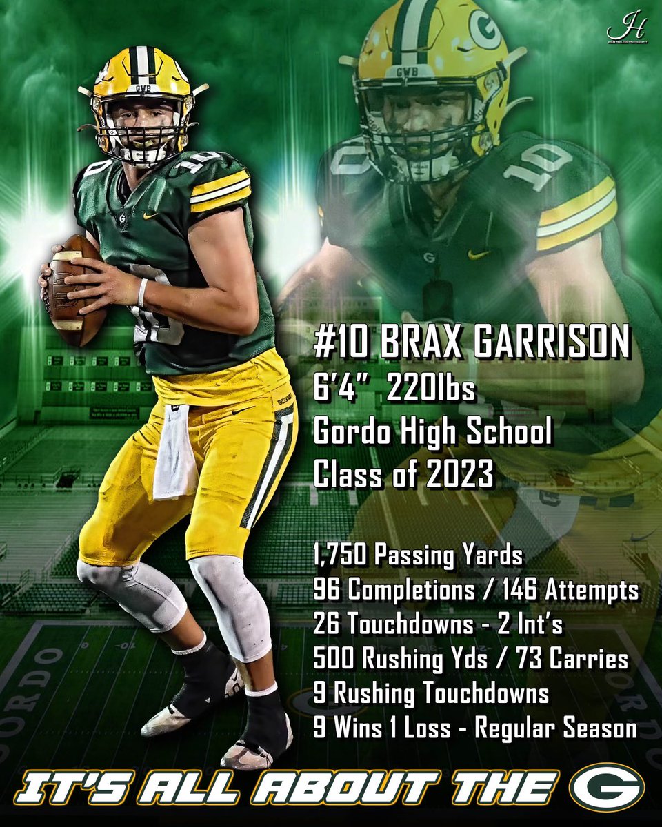 BraxGarrison's tweet photo. Not finished yet‼️
@gus_smith22 @Coach_BoChap @therealskysmith @CallDyer @wyattdalton4 @on3 @RivalsWoody @MacCorleone74 @gordo_fb https://t.co/Gr4Gp7sd2e