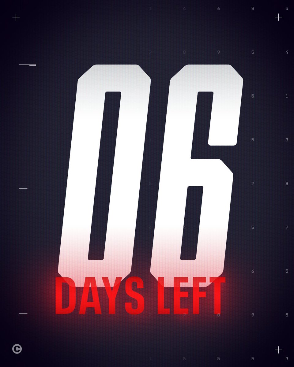 6 days to go. IYKYK. 👀

#ItsComing