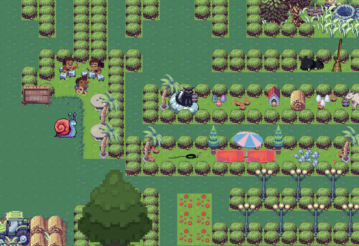 pixels_online's tweet photo. Missed the play-to-airdrop? Here's one last chance for your own Farm Land and a spot in. You might remember this farm from somewhere...

Reply with a picture of you and a friend on your favorite farm in-game. And...

Follow @whatslukedoing 
Follow @heidichristne https://t.co/GIQU4mt21R