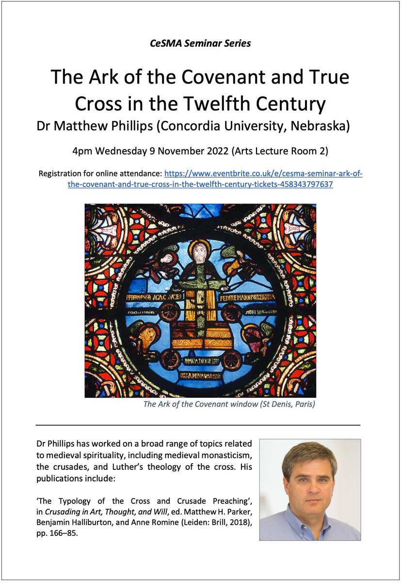 Join us at the University of Birmingham in person or online for the first CeSMA seminar of the academic year!