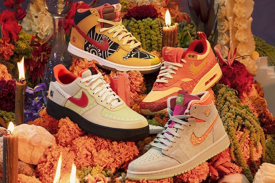 Nike, Adidas, Under Armour y recientemente Reebok, rinden homenaje, muy a su manera, al Día de los Muertos, a través de colecciones cápsula donde convergen elementos de la festividad mexicana y el ADN de las propias marcas.