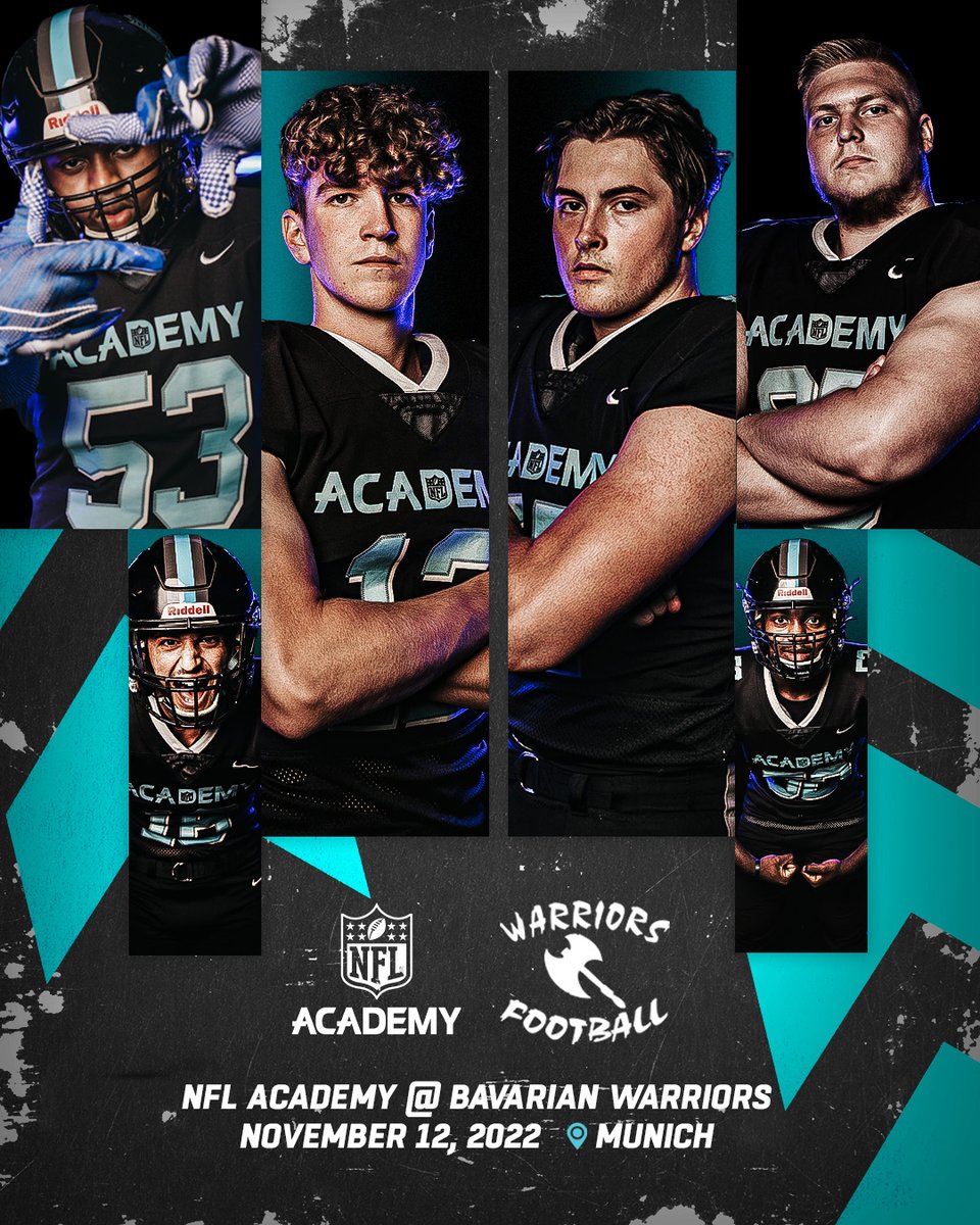 NFL Academy on Twitter "Let’s go 🇩🇪! Next Saturday the NFLAcademy heads to Munich to take on