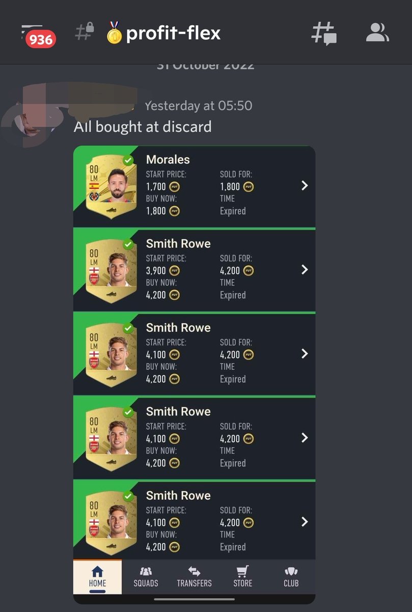 JamieEAFC's tweet photo. 🥳🚨 More discord spots 🚨🥳

We printing coins at the moment!🤑

Wait to hop in the server and join us?

(Completely free of charge)

2️⃣5️⃣ spots up for grabs, simply:

📍 Like &amp; Retweet ❤+🔄
📍 Follow @Voutah_fut

Voutah will send DMs to yall in 2 hours ⏳👀 https://t.co/pArP1gPXJH