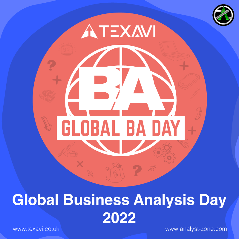 texavi1's tweet photo. Analysts Assemble! Team Texavi wishes you a very Happy Global Business Analysis Day, 2022...let's take pride in contributing to boosting productivity and making the world a better place to live and work for all. https://t.co/JmWlFlENCn