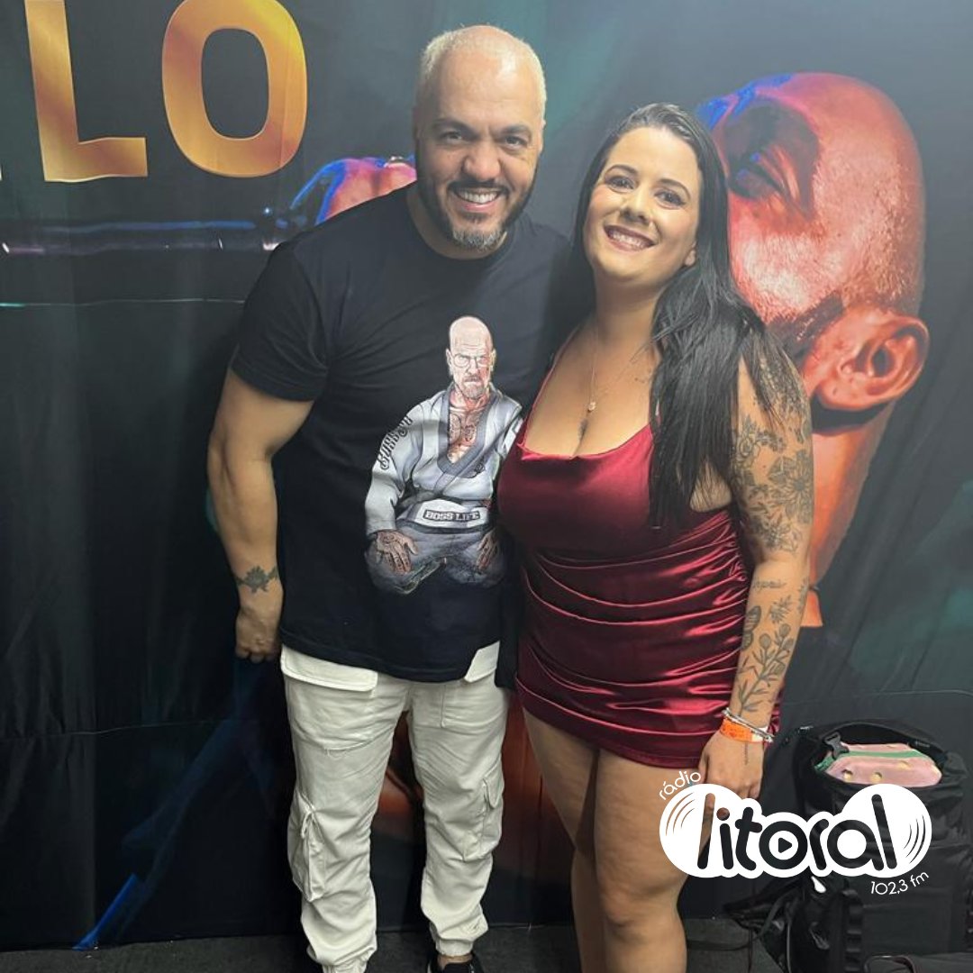 LitoralFM's tweet photo. Os shows da @gloriagroove e do @CantorBelo foram top demais! 🔥 Ainda tiveram tempo de tirar uma fotinha com a Natizinha e o Bruninho 😎 Maravilhosos! https://t.co/RNUEmHQm6C