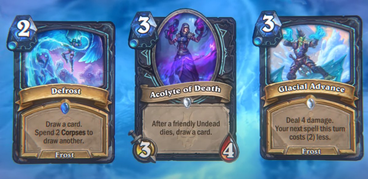 Hearthstone Top Decks💙 on Twitter "Here are some Frost Death Knight