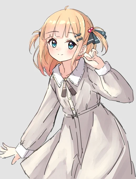 ツーサイドアップソラちゃん落書き 