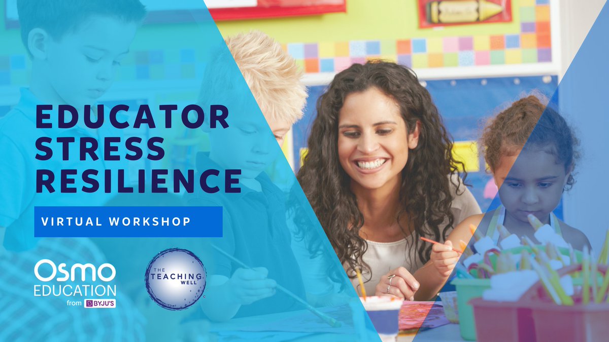 It's not too late to join us and @Teaching_Well for a virtual stress resilience workshop designed ✨specifically✨ for educators tomorrow 11/2. Share the invitation with the teachers in your life: bit.ly/3gvyU4D