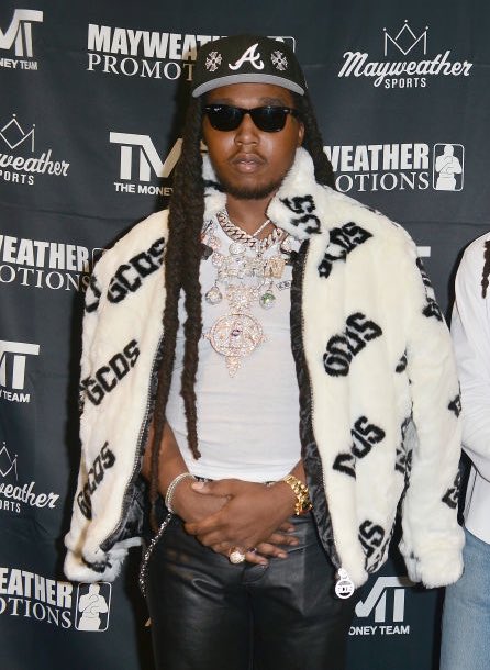 Braves's tweet photo. RIP to Atlanta’s own Takeoff. Our thoughts and prayers go out to his family and friends. https://t.co/lrZq3oE4sf