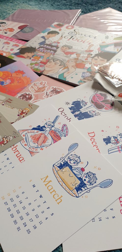 MiraHelian's tweet photo. I'm in this zine! 📖🍴
it's so incredibly cool to see my recipes printed like this. 😮💕
thank you:
mods @sweettoothzine for the chance,
'my' artists especially,
&amp; everyone else involved,
for the great experience. 💖✨ https://t.co/PH4WbTXSVH