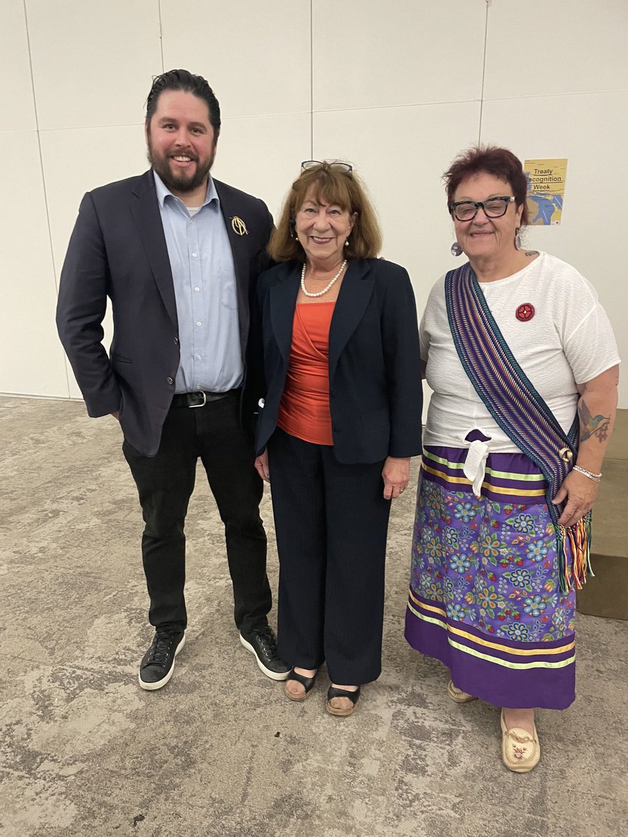 Very pleased to attend youth symposium to celebrate Treaty Recognition Week and heard guest speaker Michael Etheringtin talk about the tremendous importance of relationships